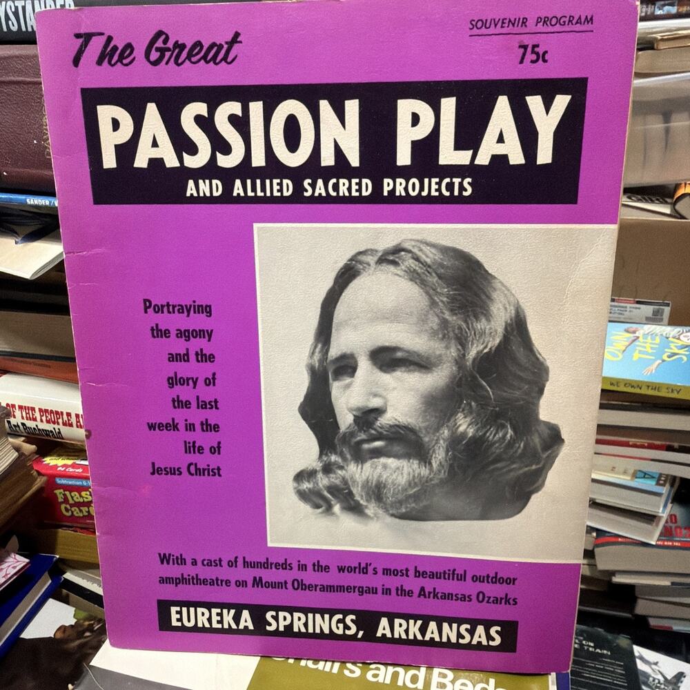 The Great Passion Play Souvenir Program Eureka Springs, Arkansas‎